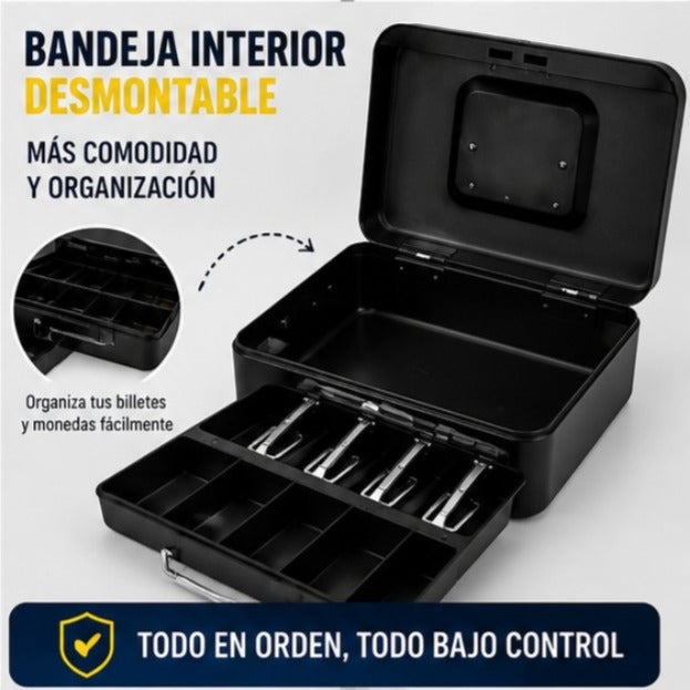💵CAJA ORGANIZADORA DE DINERO METALICA🤑