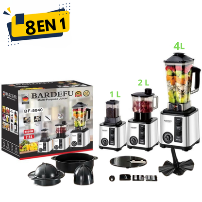 🍇LICUADORA 8 EN 1 BARDEFU🍇
