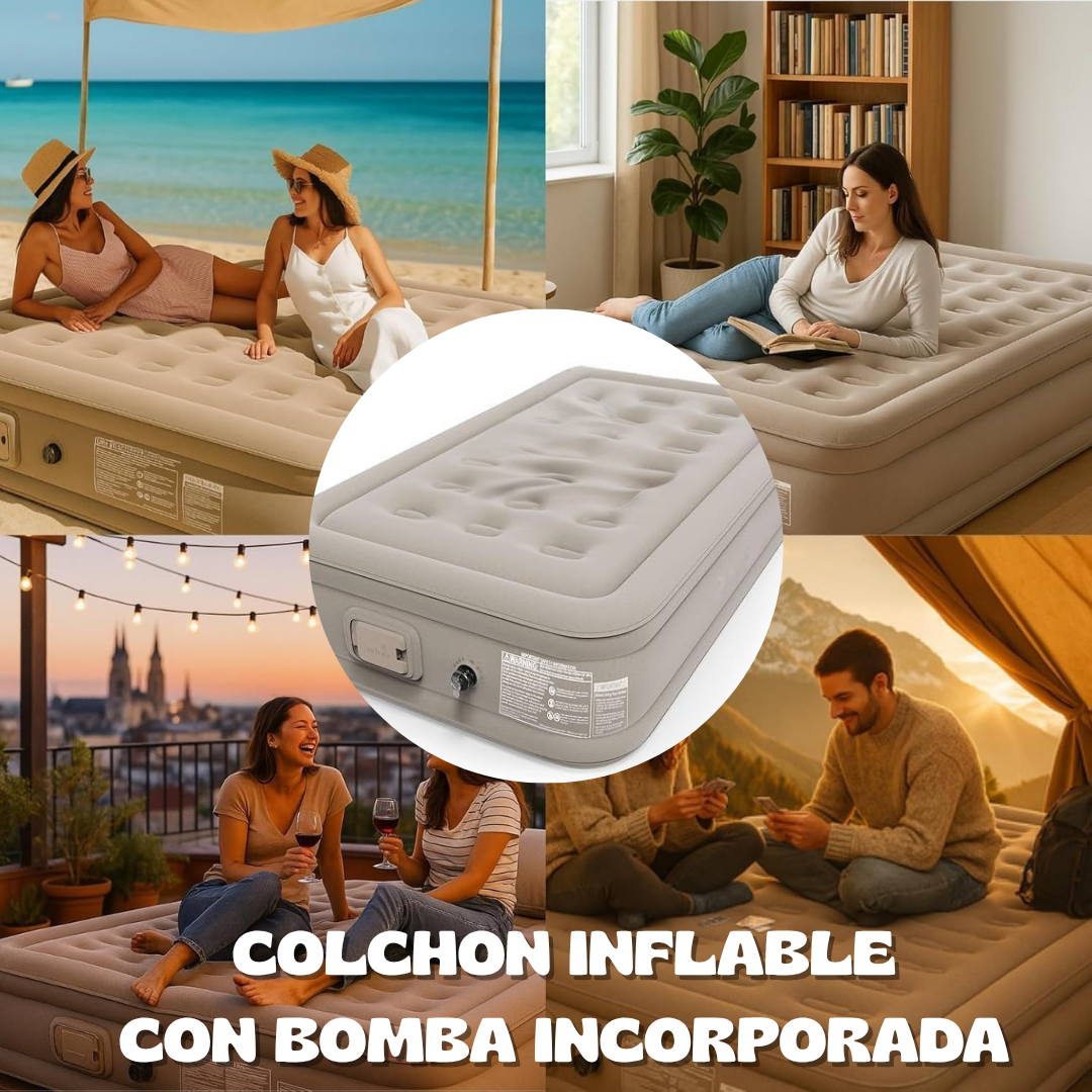 🛏️COLCHON INFLABLE😴