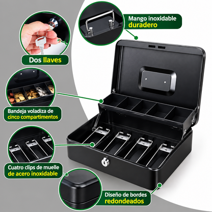💵CAJA ORGANIZADORA DE DINERO METALICA🤑