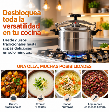 Olla a Presión de Aluminio 5 Litros