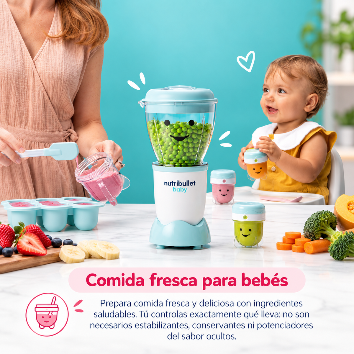 Procesador de alimentos para bebé: NUTRIBULLET BABY™