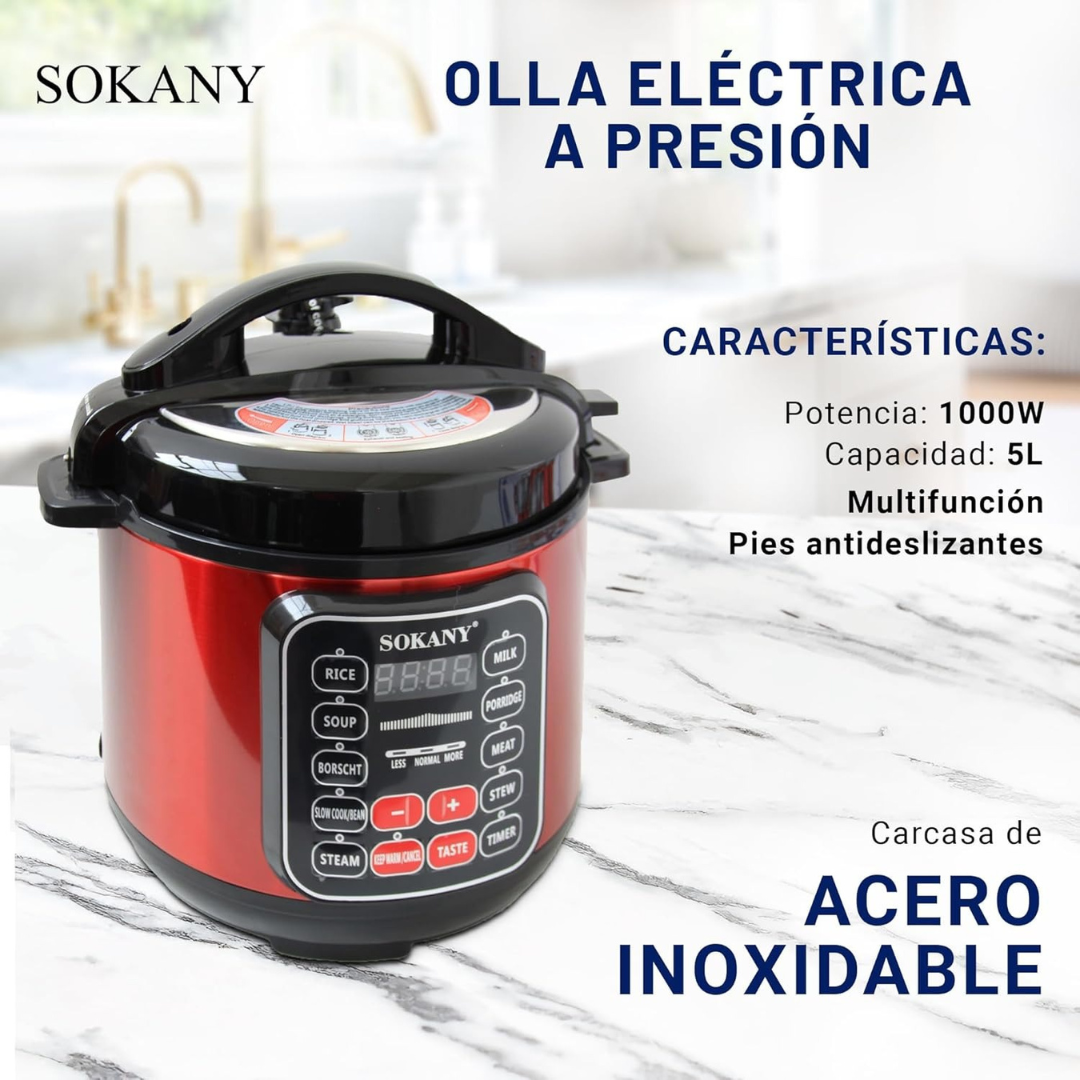 🥘OLLA MULTIFUNCIONAL SOKANY🫘
