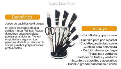 👩‍🍳SET DE COCINA X9 PIEZAS🔪