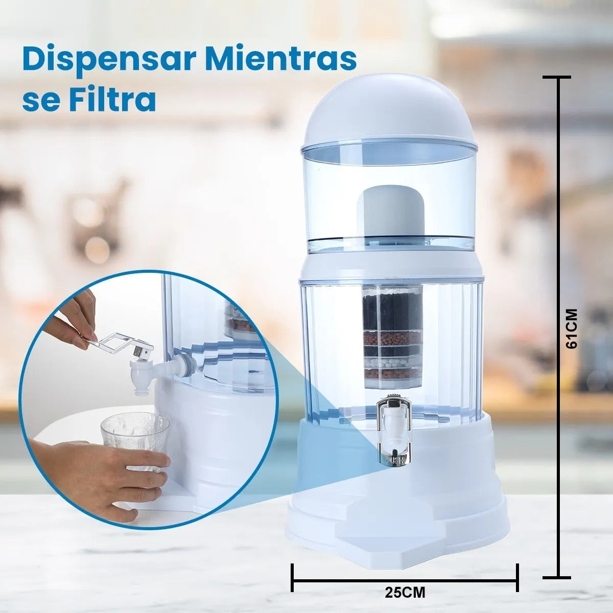 💧FILTRO PURIFICADOR DE AGUA DE 16 LITROS🫗
